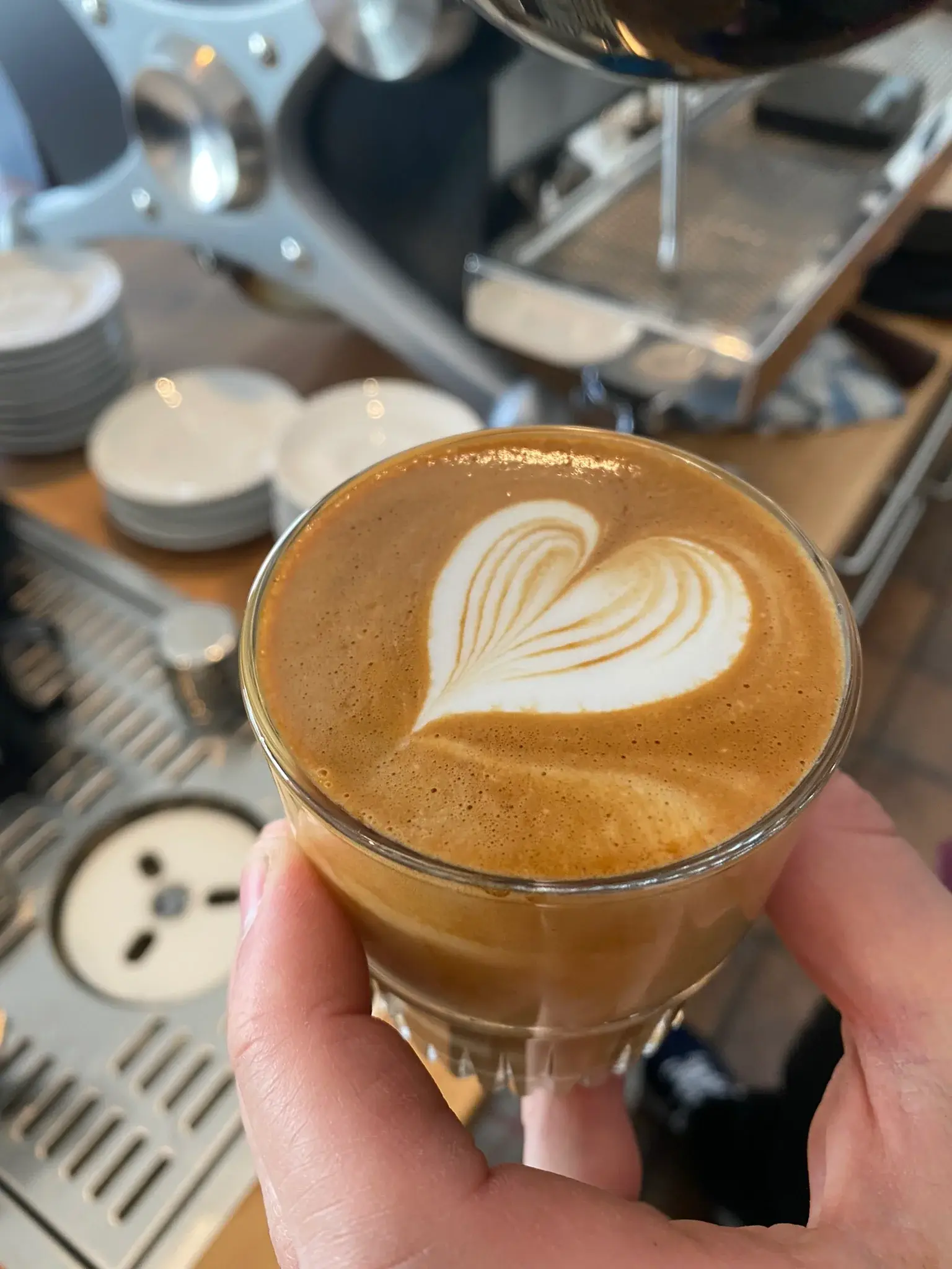 Latte Art Herz
