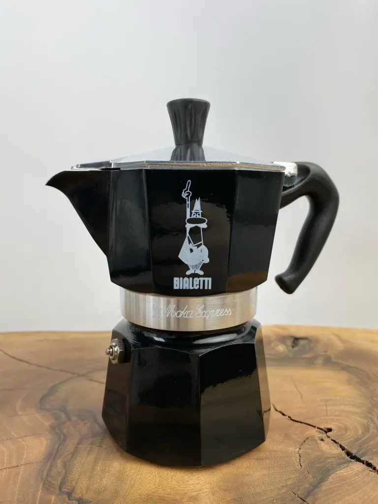 Bialetti Moka Express Schwarz 3 Tassen