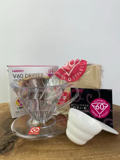 HARIO Coffee Dripper V60 01 / 02 clear