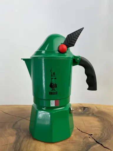 Bialetti Moka Alpina Grün 3 Tassen