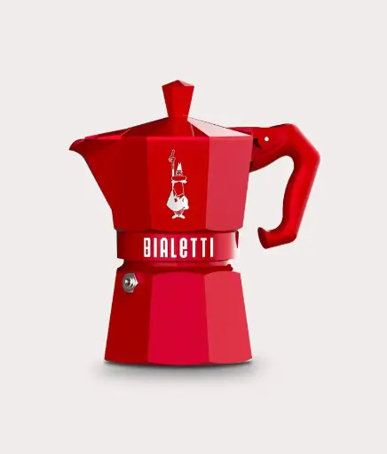 Bialetti Exclusive Rot 3 Tassen