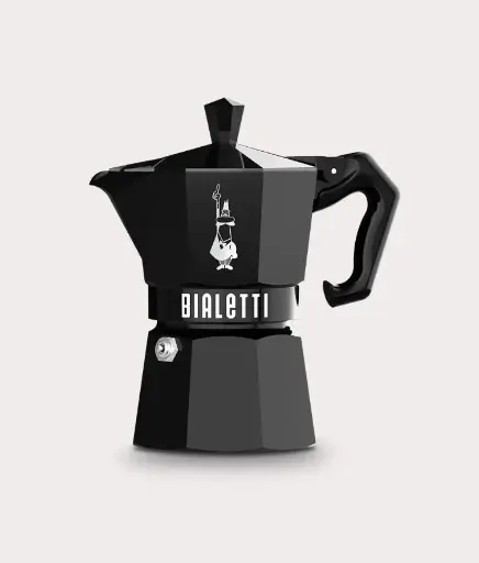Bialetti Exclusive Schwarz 3 Tassen 